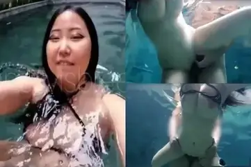 Bokep Indo Ngewe MsBreewc di Kolang Renang Villa - VideoBokep